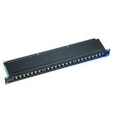 Intronics Patchpanel 24-poorts Shielded with coverPatchpanel 24-poorts Shielded with cover (PP1002)